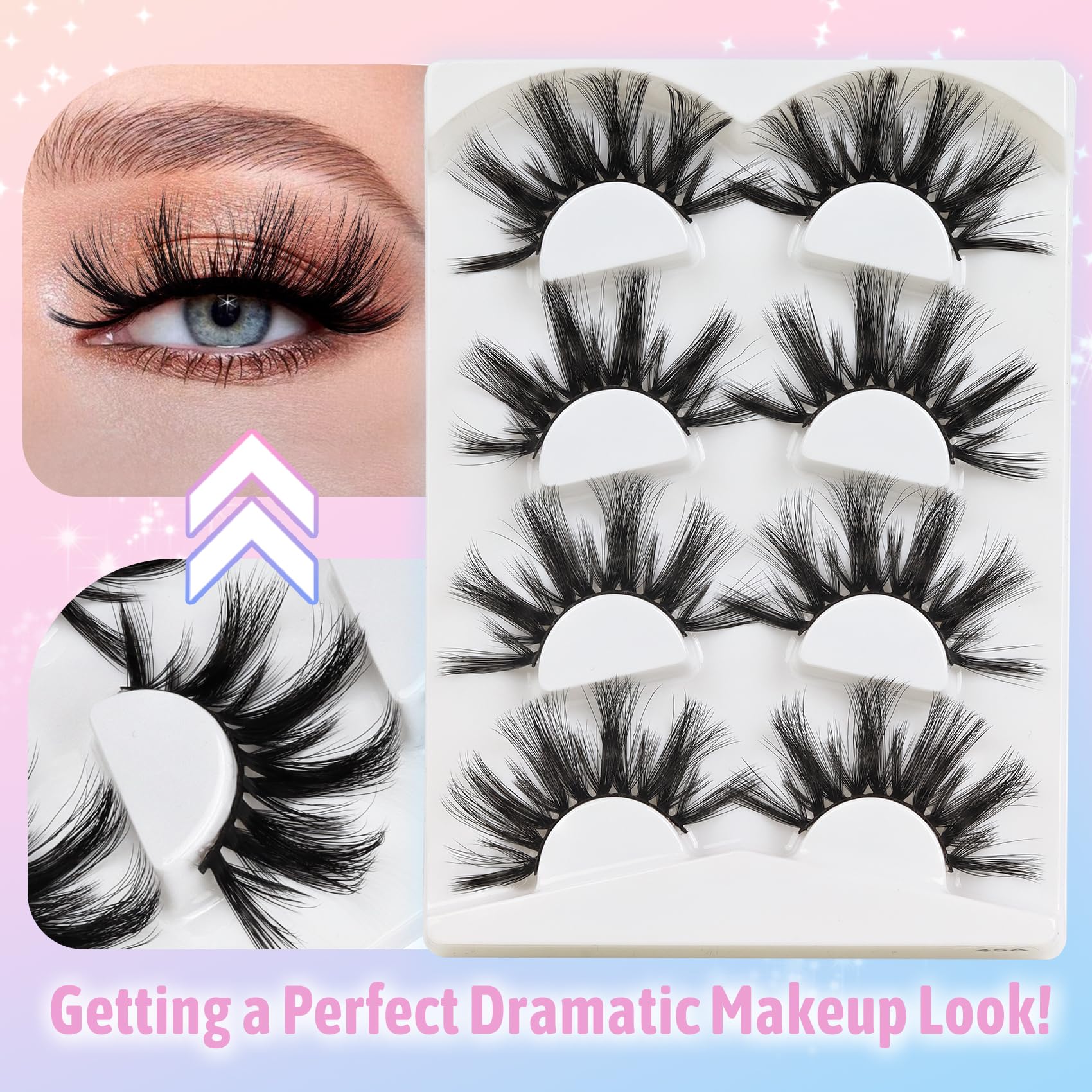 Losha soft fiber lashes close-up highlighting premium comfort