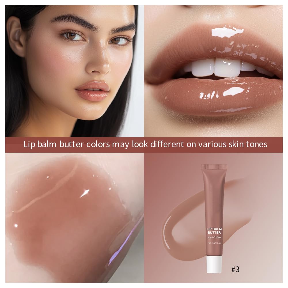 Loske Summer Butter Lip Balm angled-tube highlights precise, effortless application.