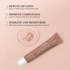 Loske Summer Butter Lip Balm Mint shade provides a refreshing color and cool sensation.