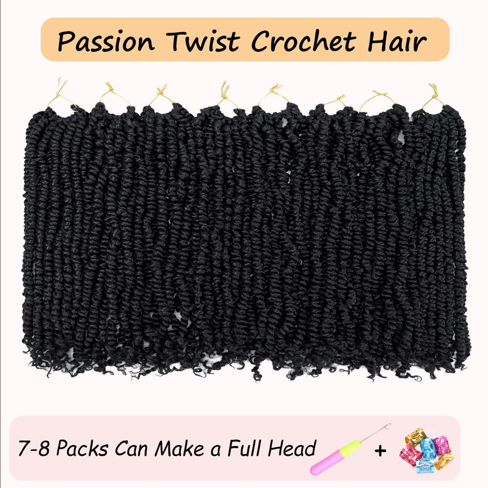 LOSMOEER pre-twisted crochet hair pack demonstrates ready-to-install convenience