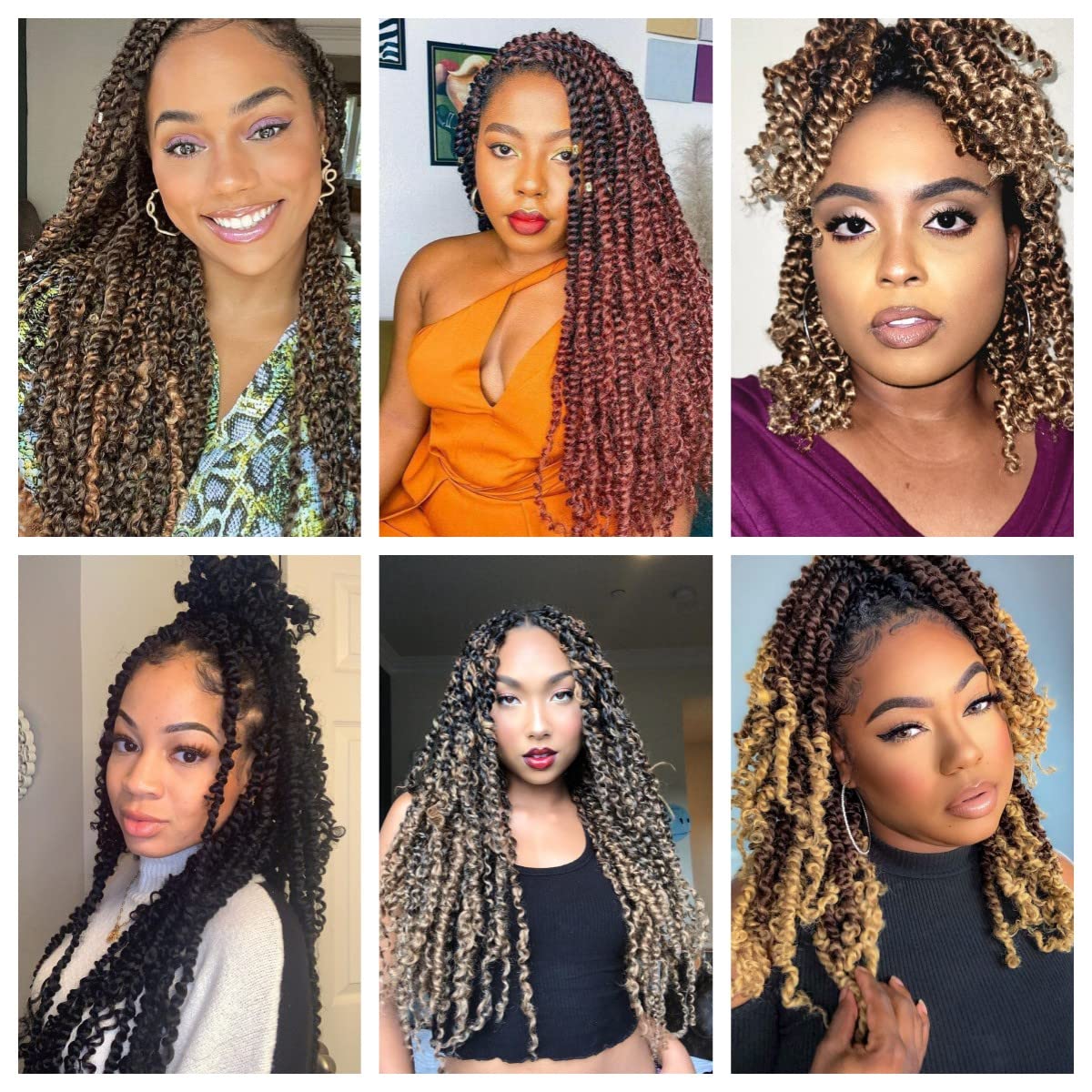 LOSMOEER protective hairstyle for busy days from work to vacation