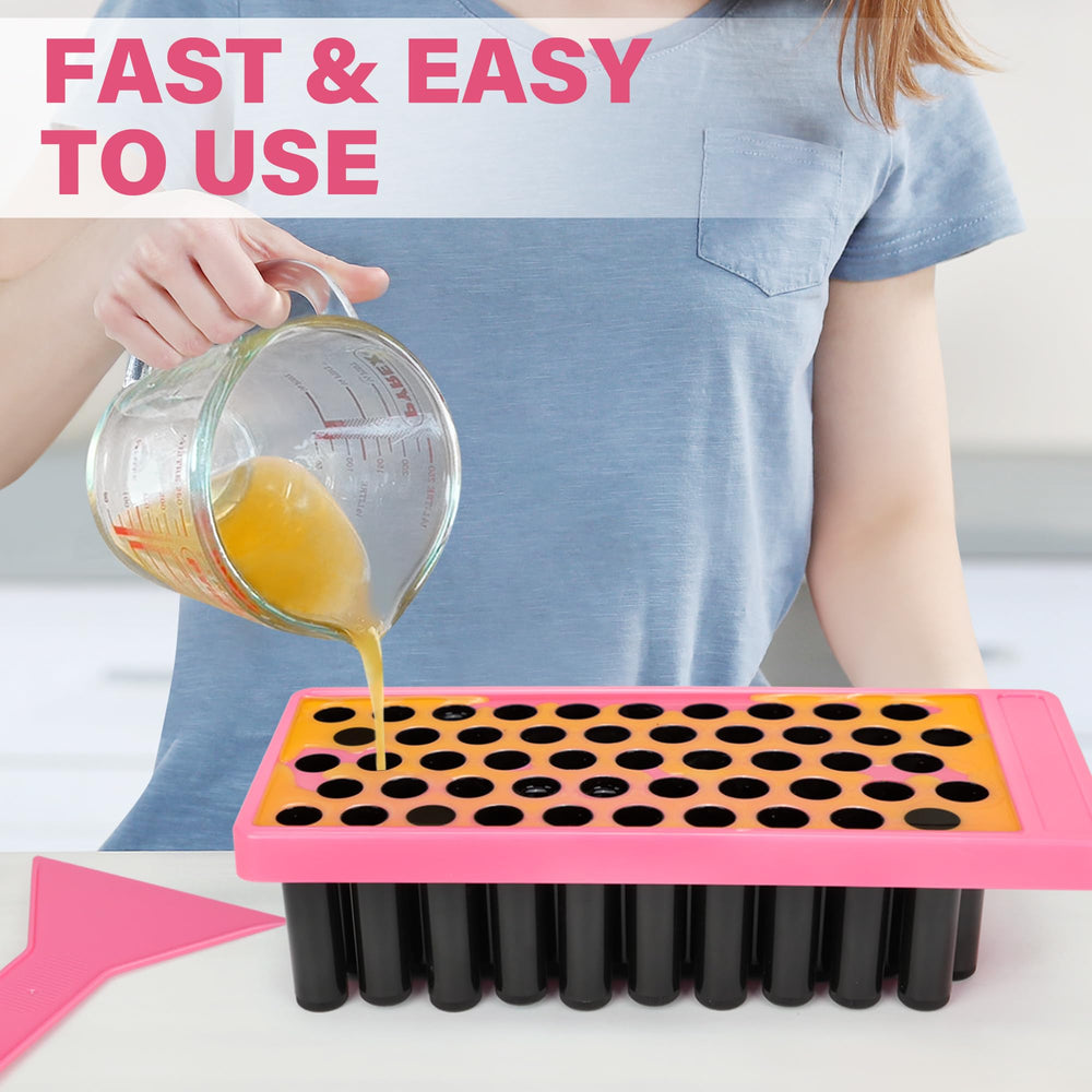 LotFancy 50-tubes DIY kit illustrates batch production potential.