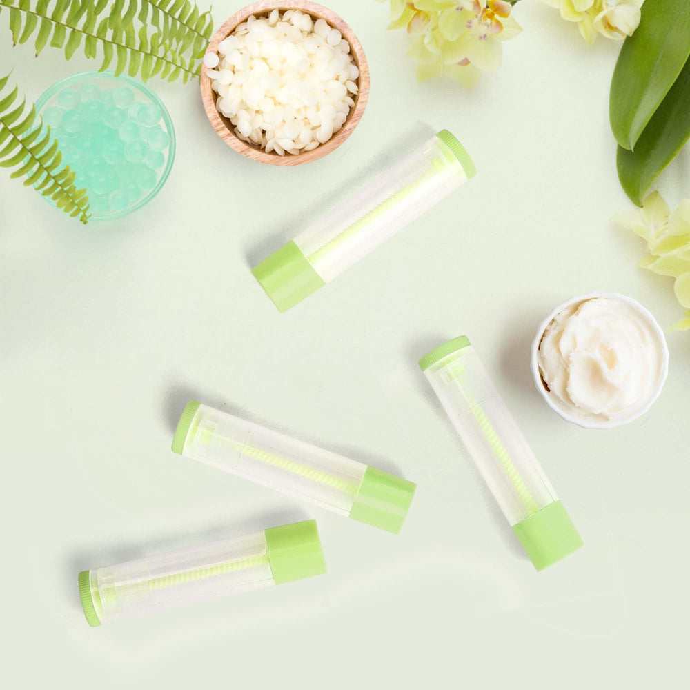 LotFancy compact pocket-friendly lip balm tubes fit purses for on-the-go use.