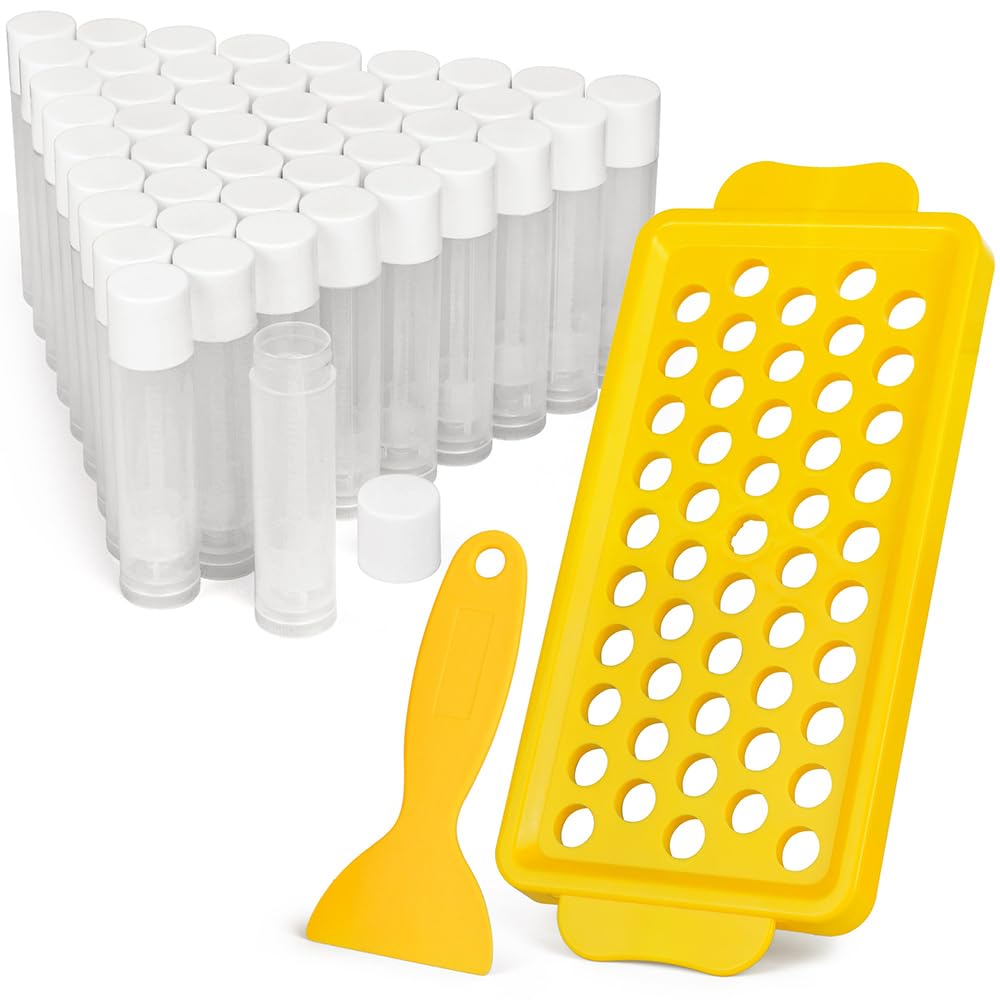 LotFancy DIY lip balm kit for personalized lip care.