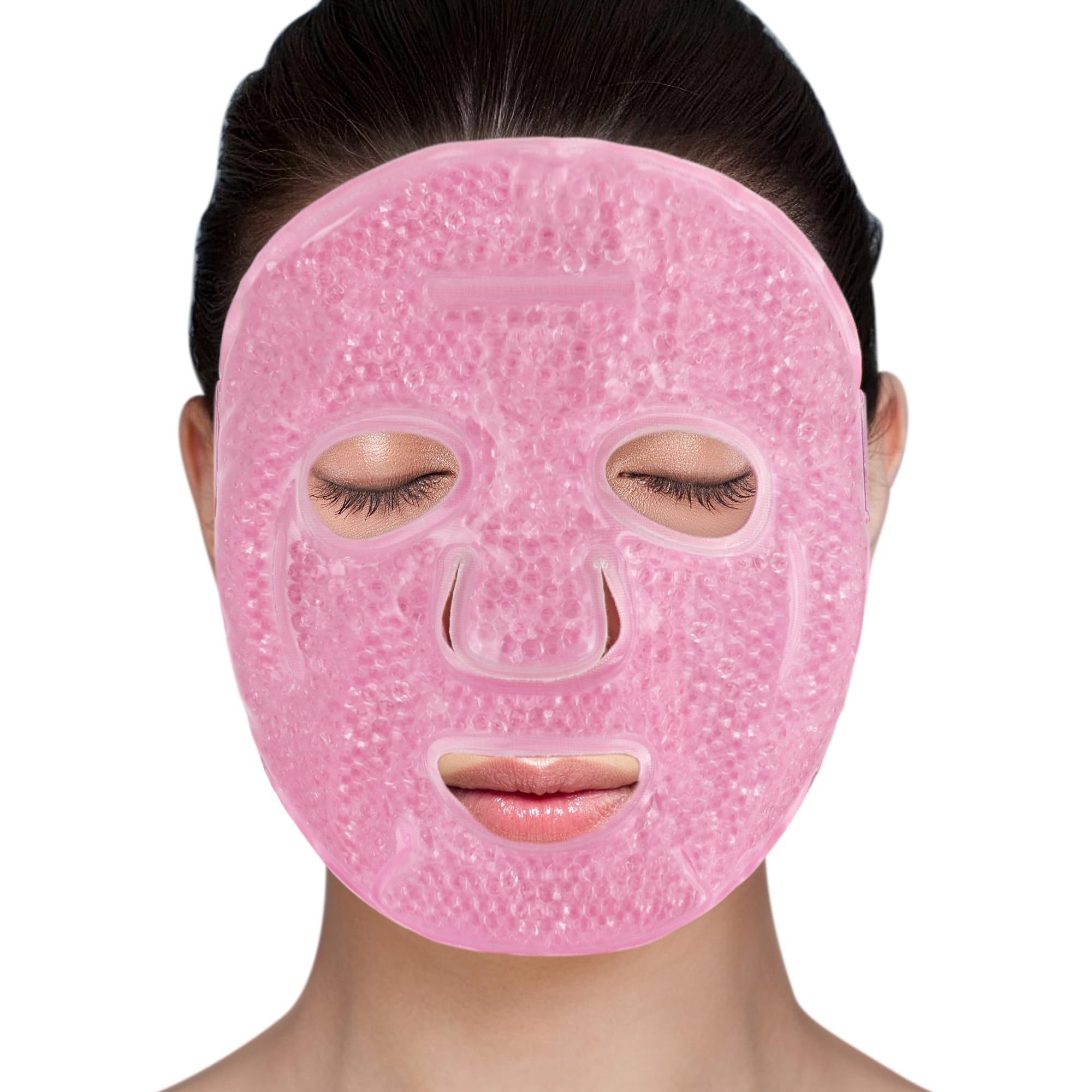 LotFancy Face Ice Pack packaging view for quick, mess-free cooling relief.