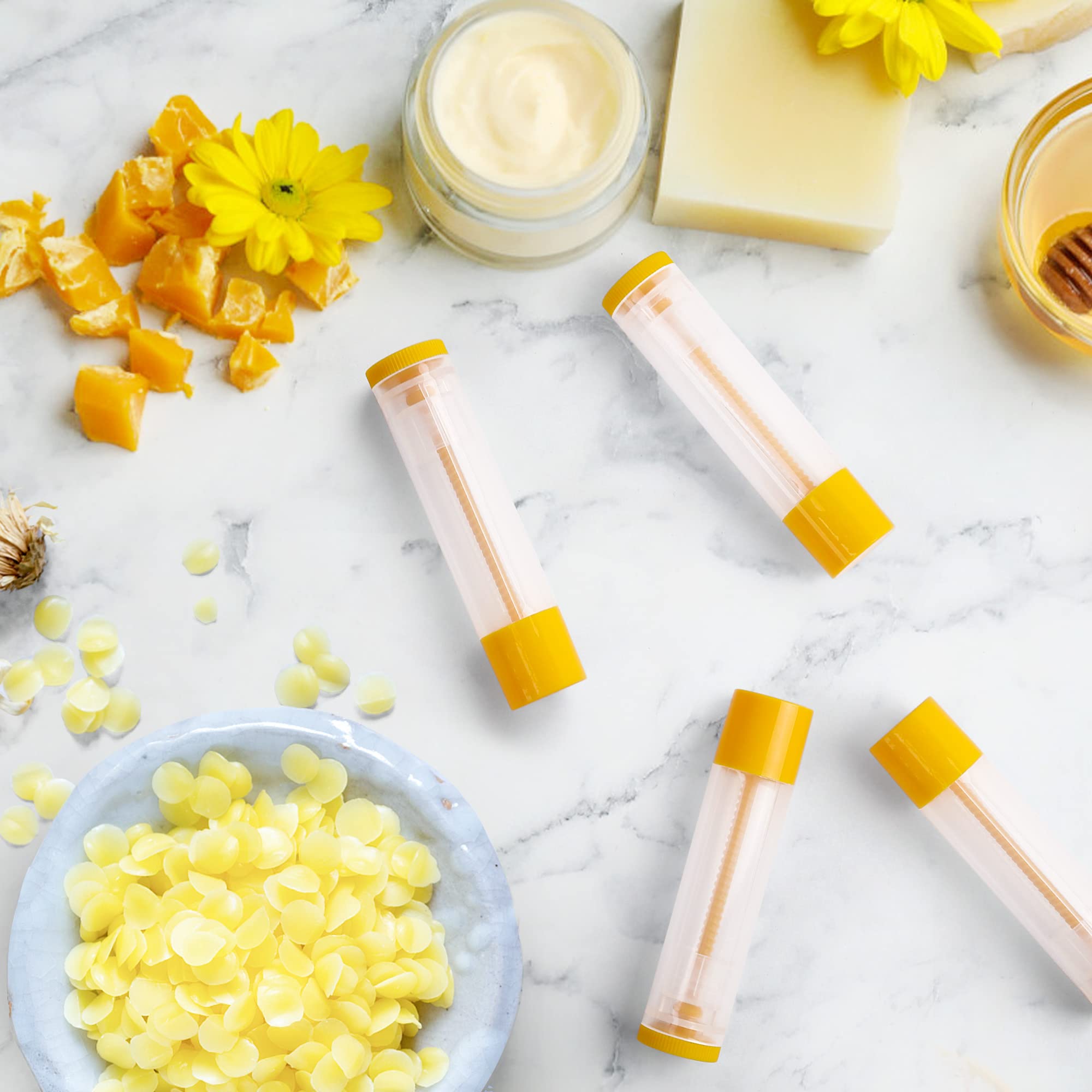 LotFancy lip balm tubes portable pack is ideal for on-the-go touch-ups.