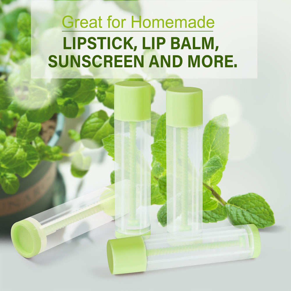 LotFancy roll-up mechanism lip balm tube demonstrates quick product advancement for easy application.
