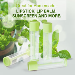 LotFancy roll-up mechanism lip balm tube demonstrates quick product advancement for easy application.