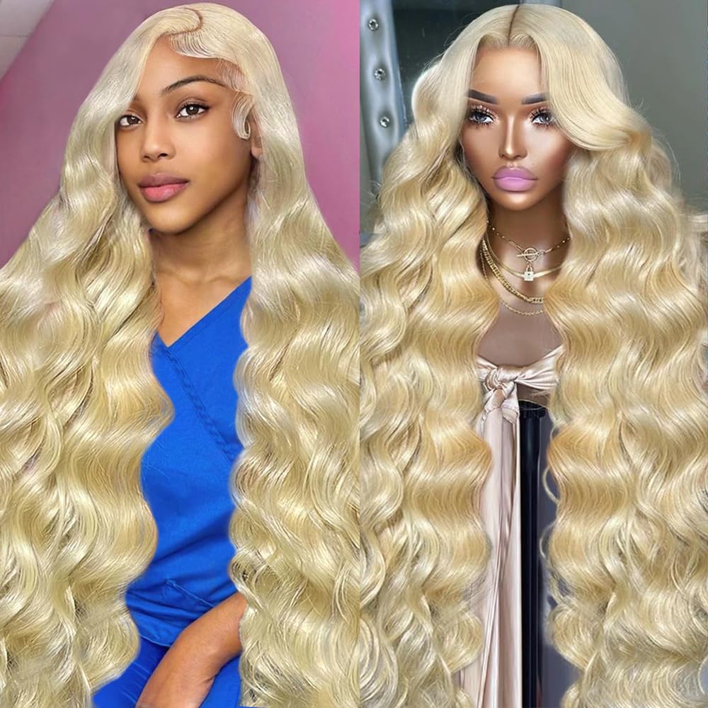 Lotulo 613 HD lace frontal wig with body wave for natural movement.