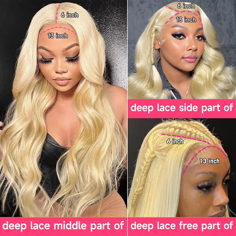 Lotulo wig with bleached knots and baby hairs along the lace-front.