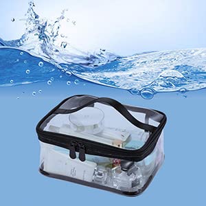 Louise Maelys waterproof zipper bag close-up highlights durable PVC and double zipper