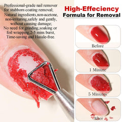 LOUINSTIC nail file included in kit for prep