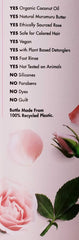Love Beauty And Planet Blooming Color conditioner bottle front shows elegant rose scent.