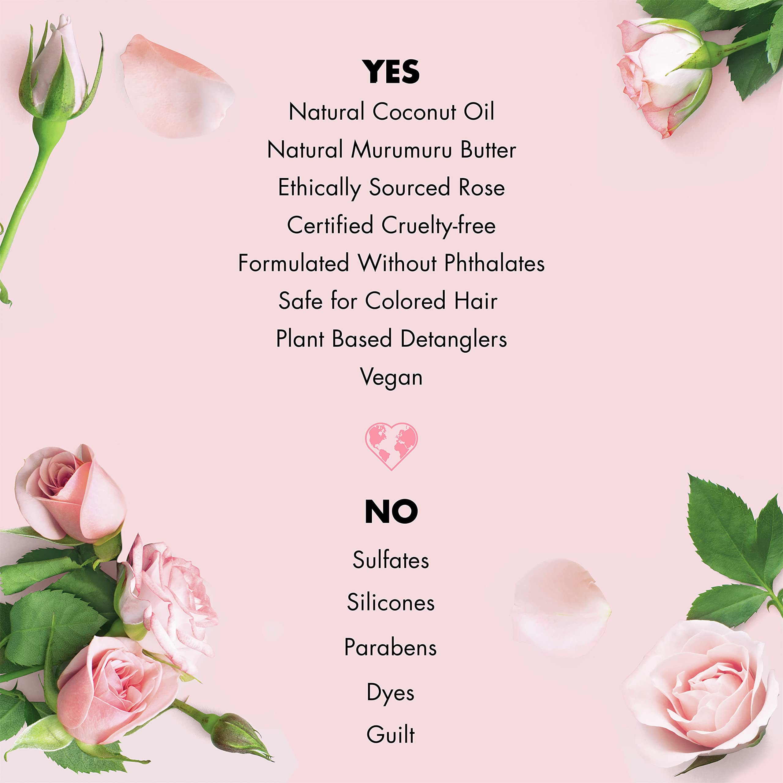 Love Beauty and Planet Blooming Color Shampoo murumuru butter hints nourishment