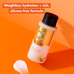 Love Beauty and Planet coconut oil ingredient close-up for intensive repair