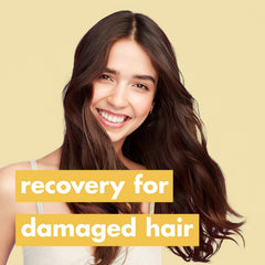 Love Beauty And Planet hair oil pump adds moisture for healthy shine.