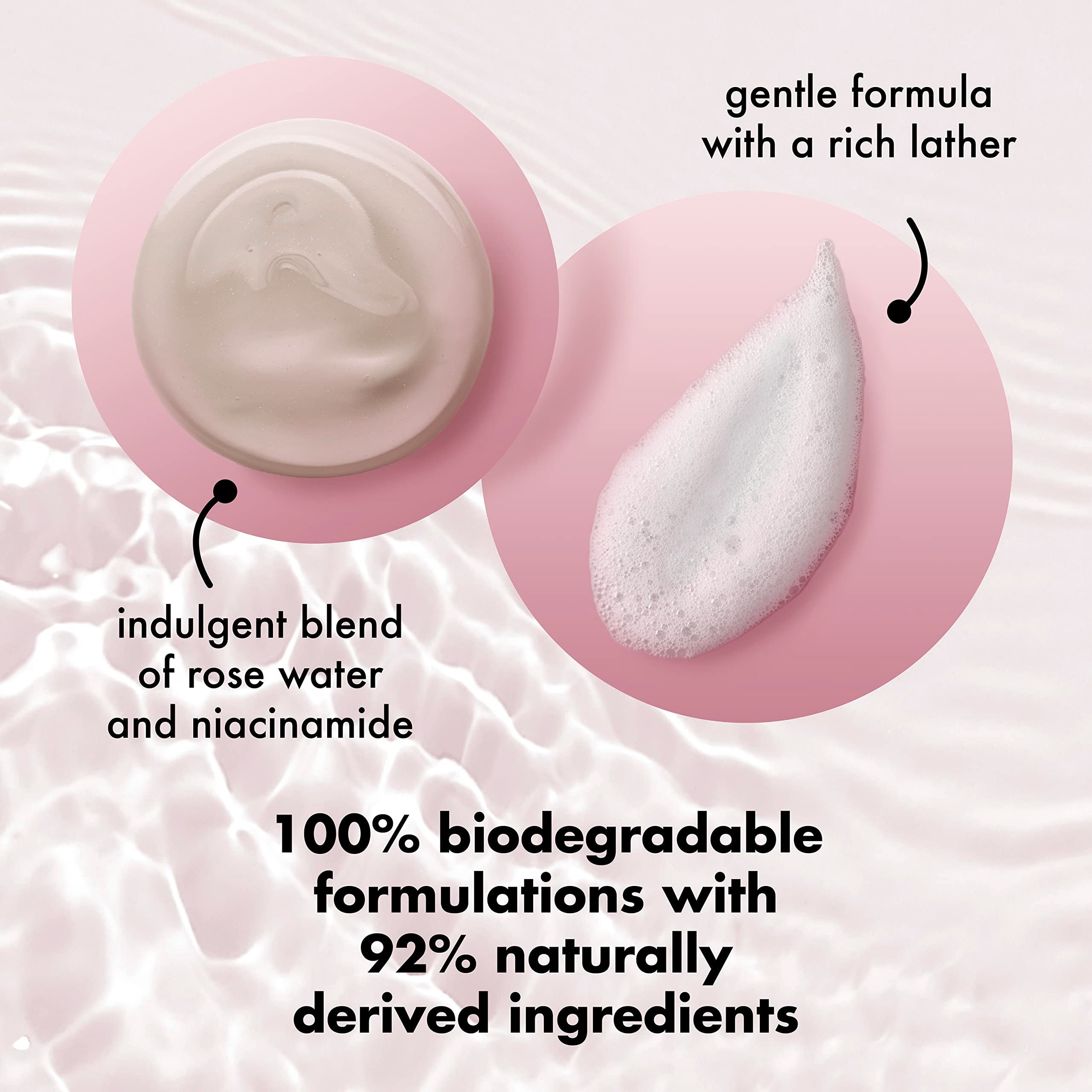Love Beauty and Planet naturally derived 92 percent claim on bottle
