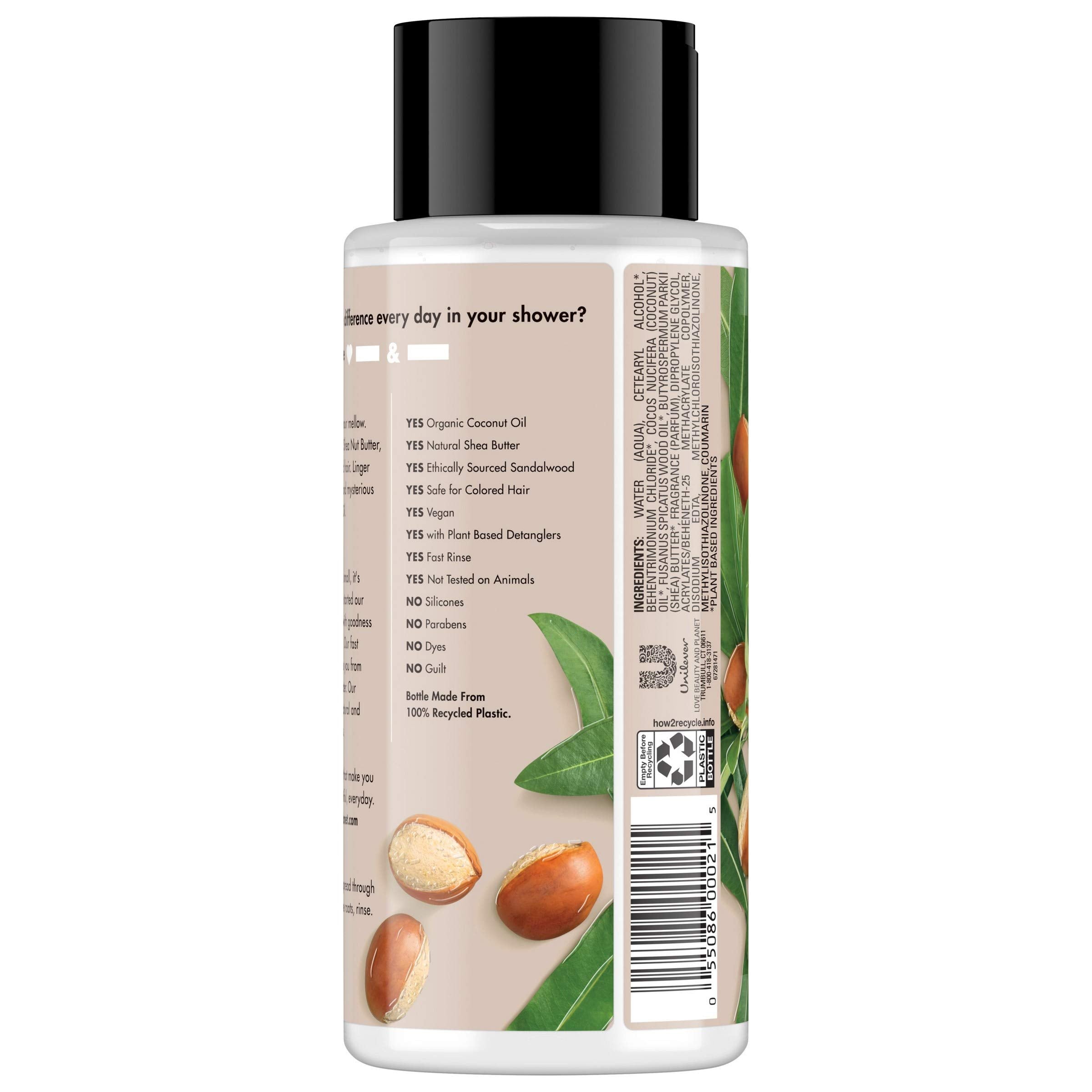 Love Beauty And Planet Purposeful Hydration after-wash hair look with soft, moisturized strands