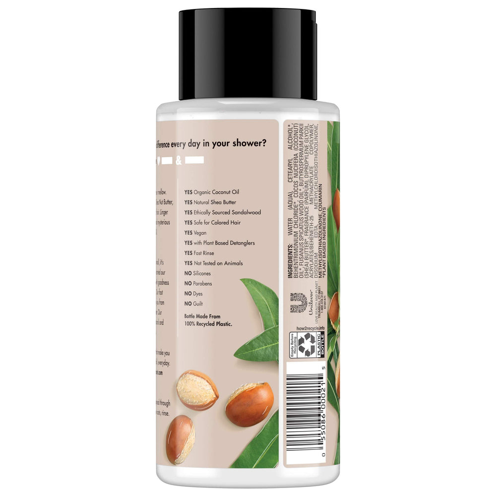 Love Beauty And Planet Purposeful Hydration after-wash hair look with soft, moisturized strands