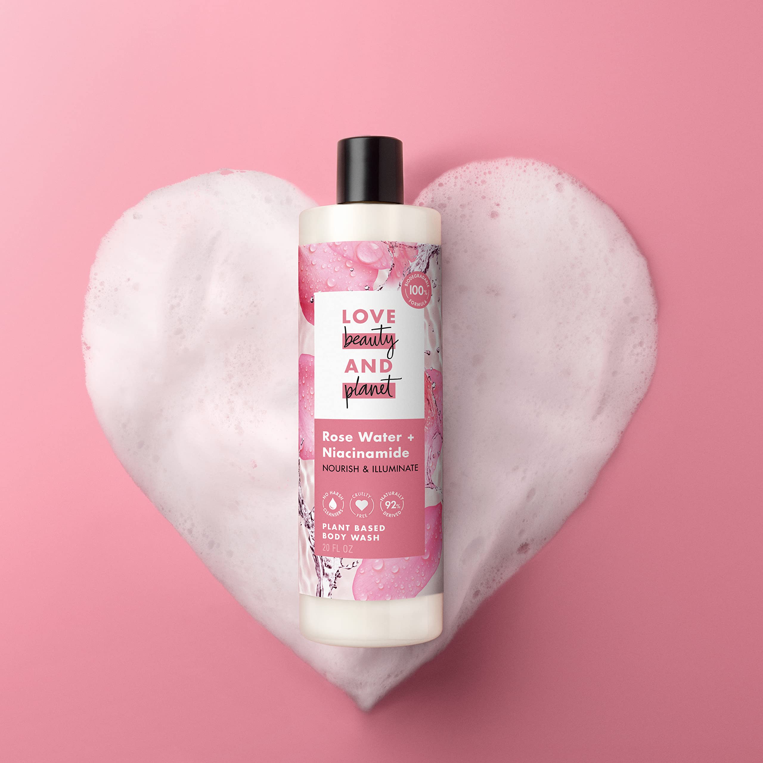 Love Beauty and Planet rinse-ready moment shows easy daily use