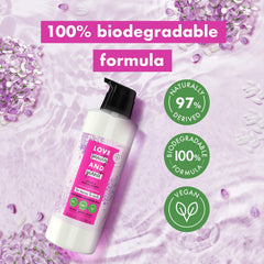 Love Beauty and Planet shampoo curls waves definition image suggests enhanced shape and shine.