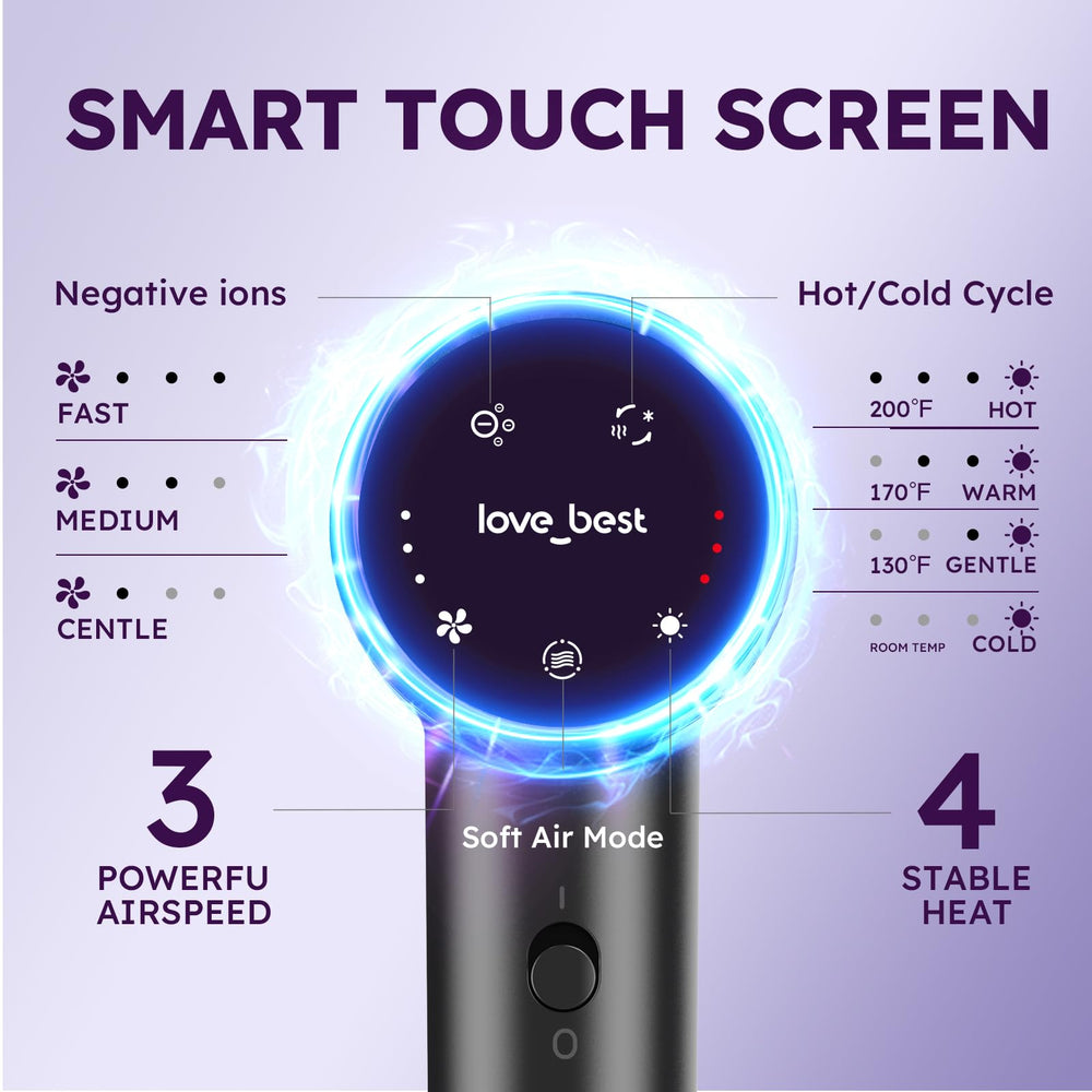 Love Best Hair Dryer travel-friendly weight appeals to on-the-go styling needs