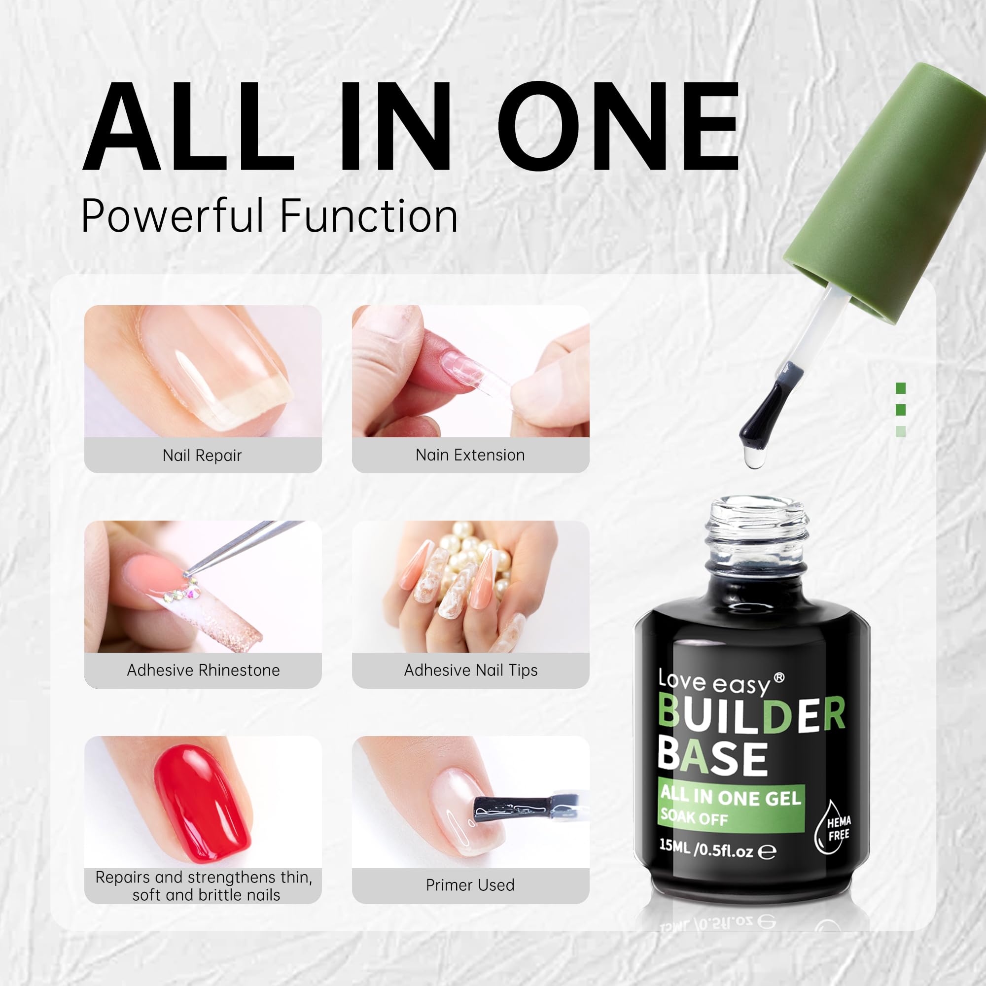 Love easy nails with builder gel for natural-looking long extensions