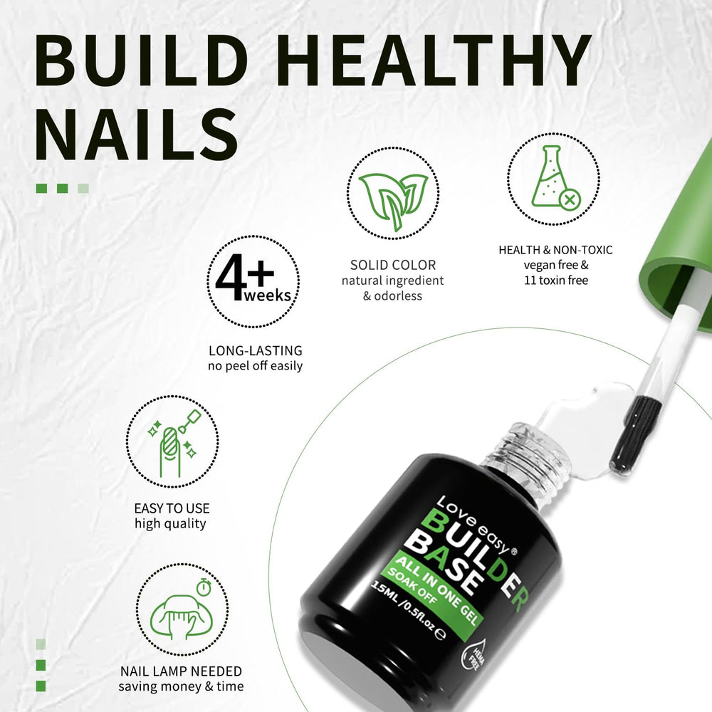 Love easy salon-approved formula used in 1,300+ salons for durable manicures