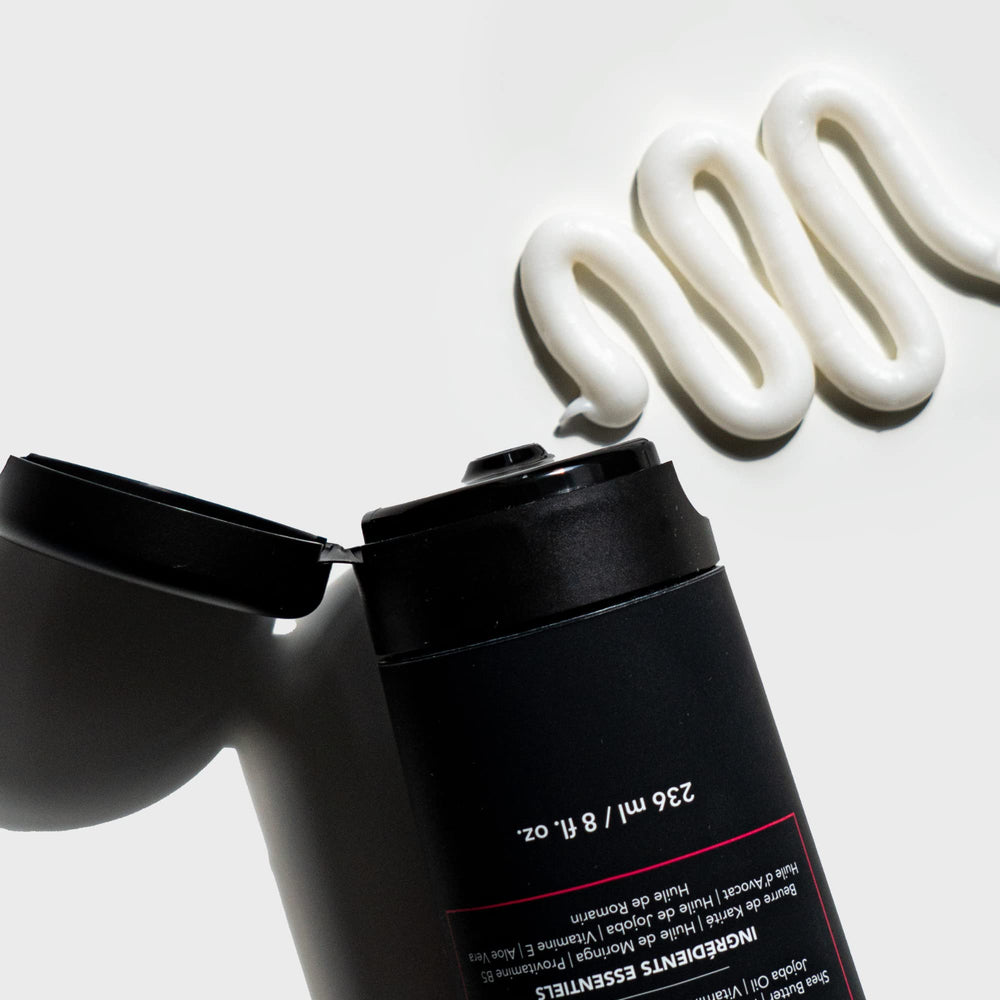 Love Ur Curls deep conditioner texture close up showing rich moisture.