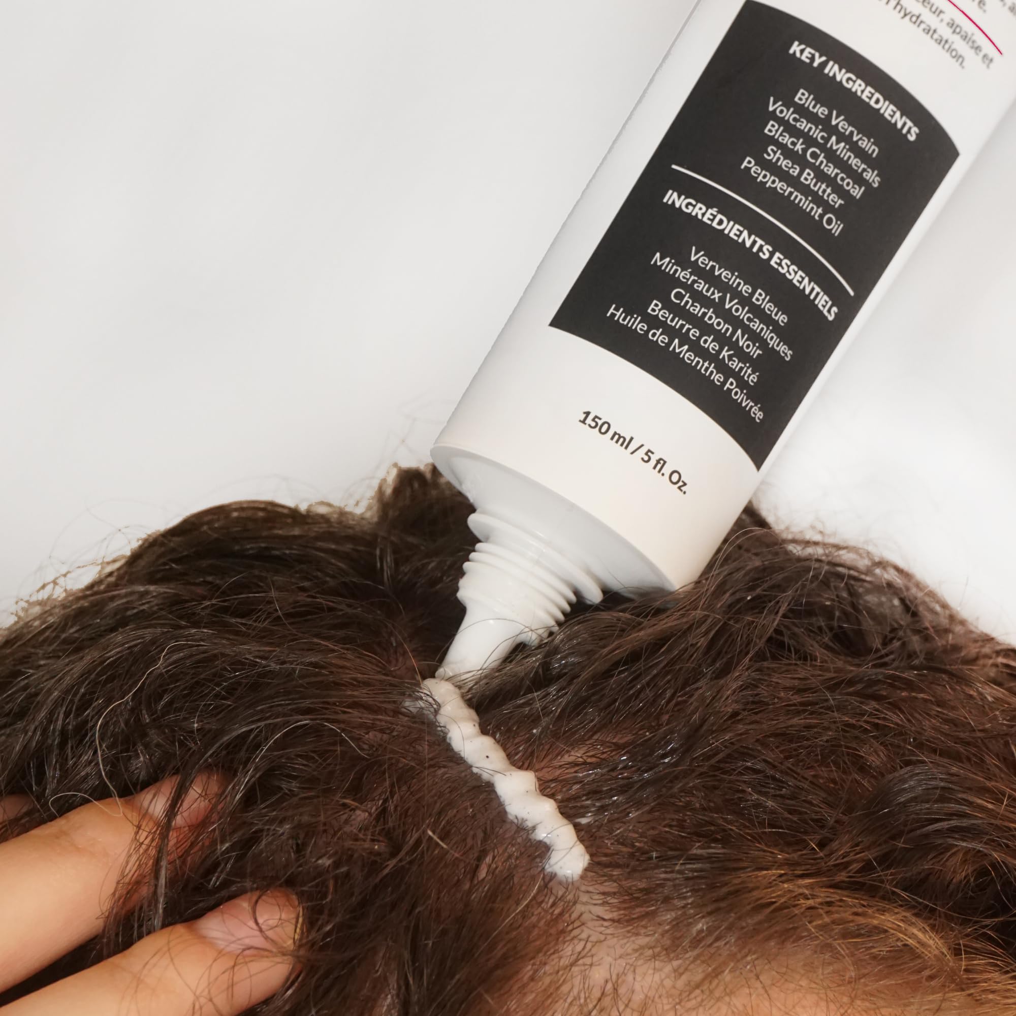 Love Ur Curls Exfoliating Scalp Scrub gluten free option suitable for sensitive skin.