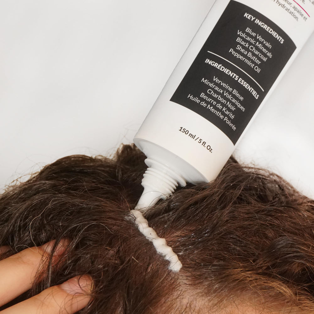 Love Ur Curls Exfoliating Scalp Scrub gluten free option suitable for sensitive skin.