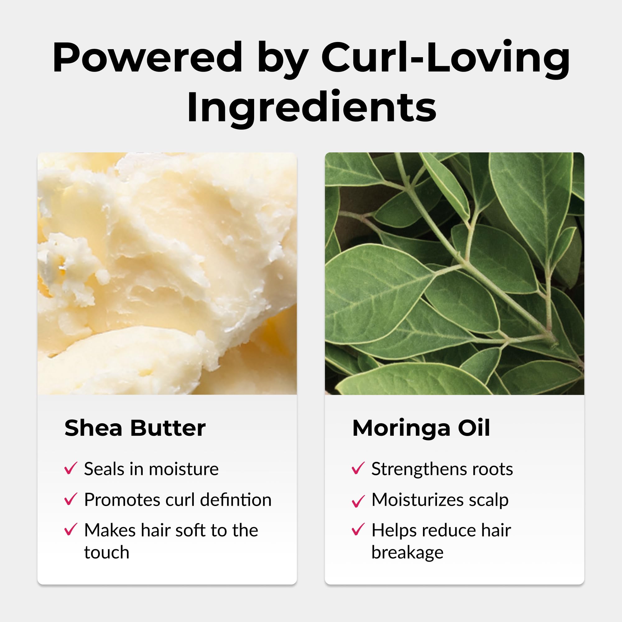 Love Ur Curls Gluten-free label signals skin-friendly ingredients