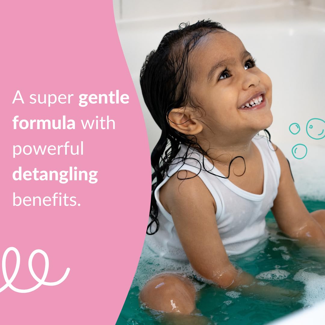 Love Ur Curls Kids LUCK 2in1 fragrance-free bottle supports calm routines for sensitive skin.