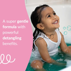Love Ur Curls Kids LUCK 2in1 fragrance-free bottle supports calm routines for sensitive skin.