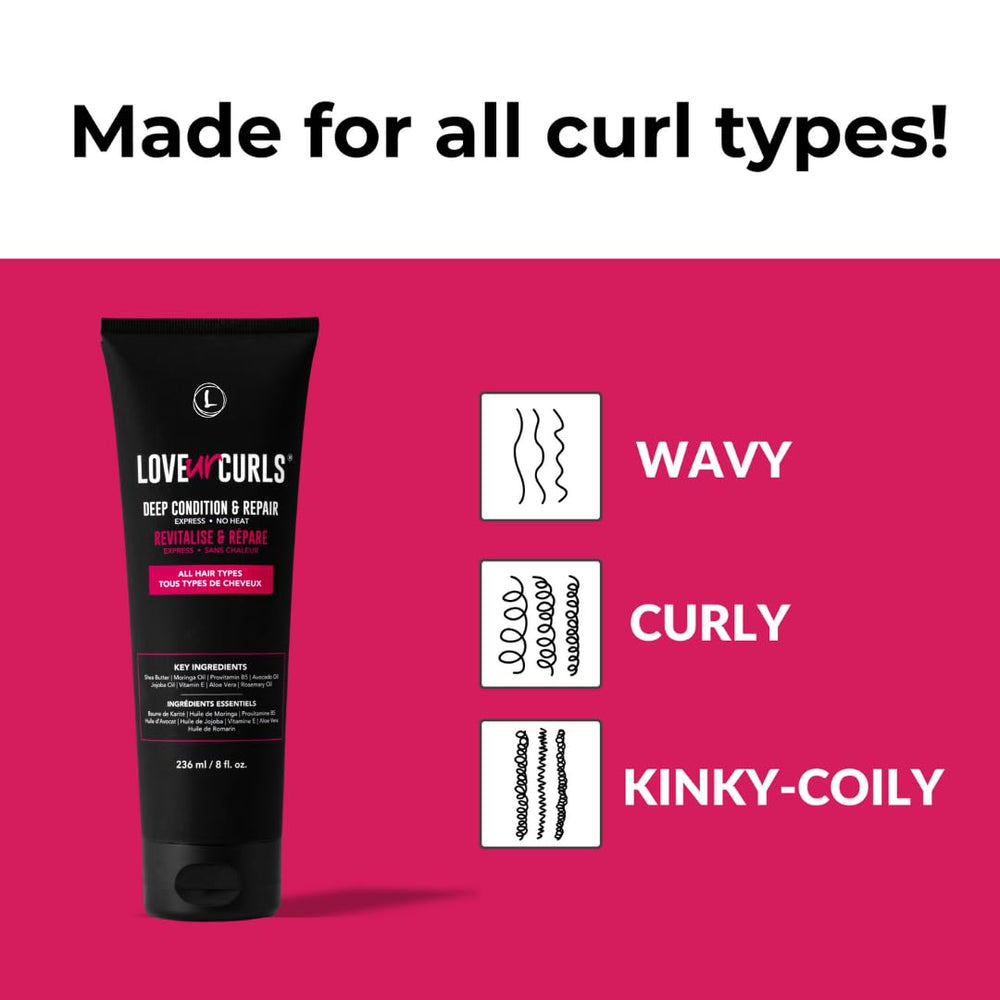 Love Ur Curls rosemary oil ingredient highlights curl nourishment and protection.