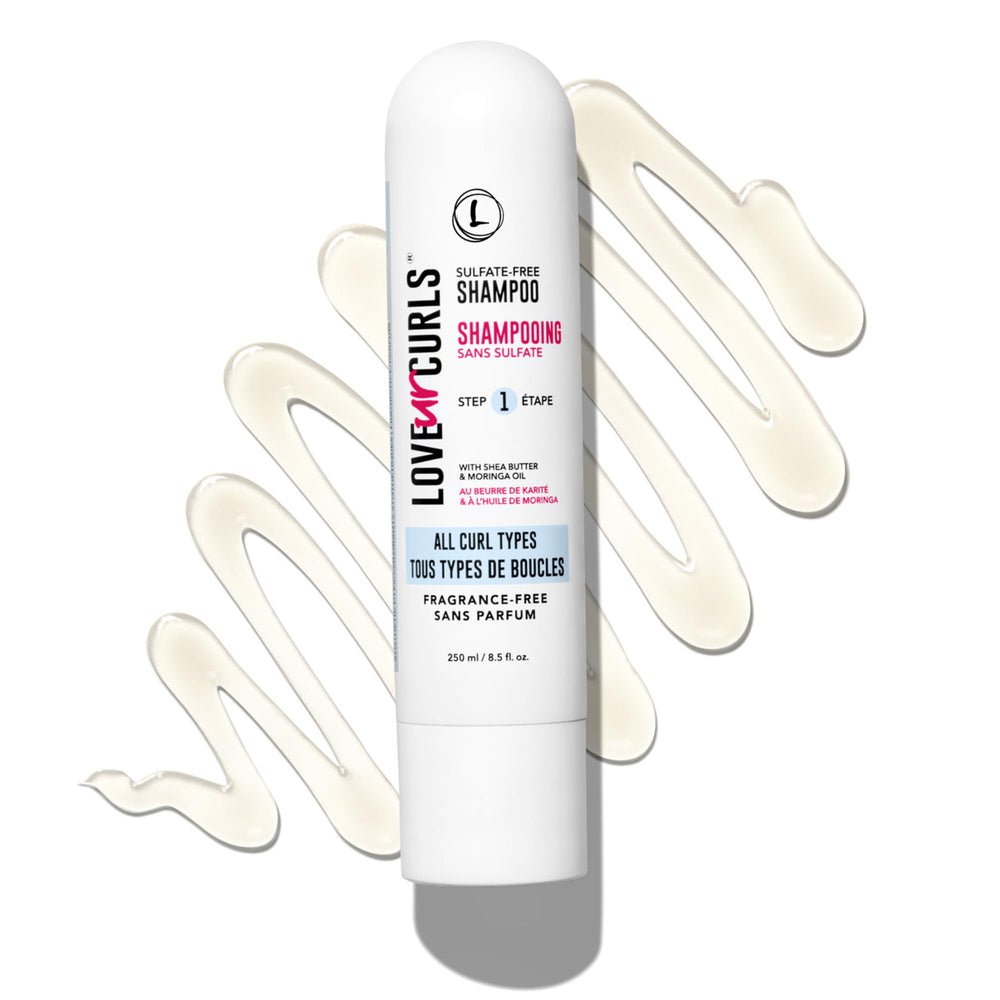 Love Ur Curls shea moringa ingredients highlight nourishing nutrients for defined soft curls
