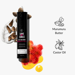 Love Ur Curls Split End Mender seals the hair cuticle for added strength and resilience.