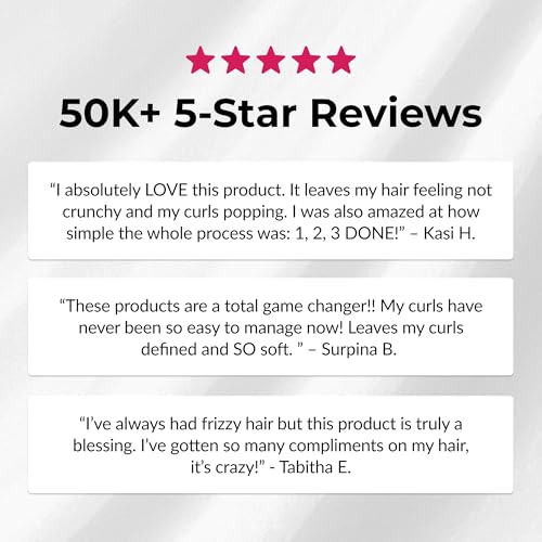 Love Ur Curls Texture close-up reveals rich shiny finish