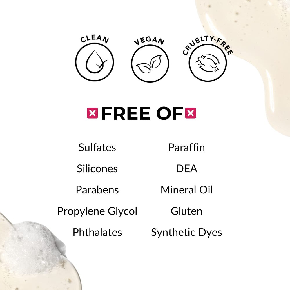 Love Ur Curls vegan cruelty-free symbol emphasizes ethical, gluten-free formula for sensitive skin