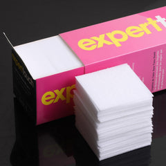 LoveBB lint free nail wipes open to show convenient pad packaging.