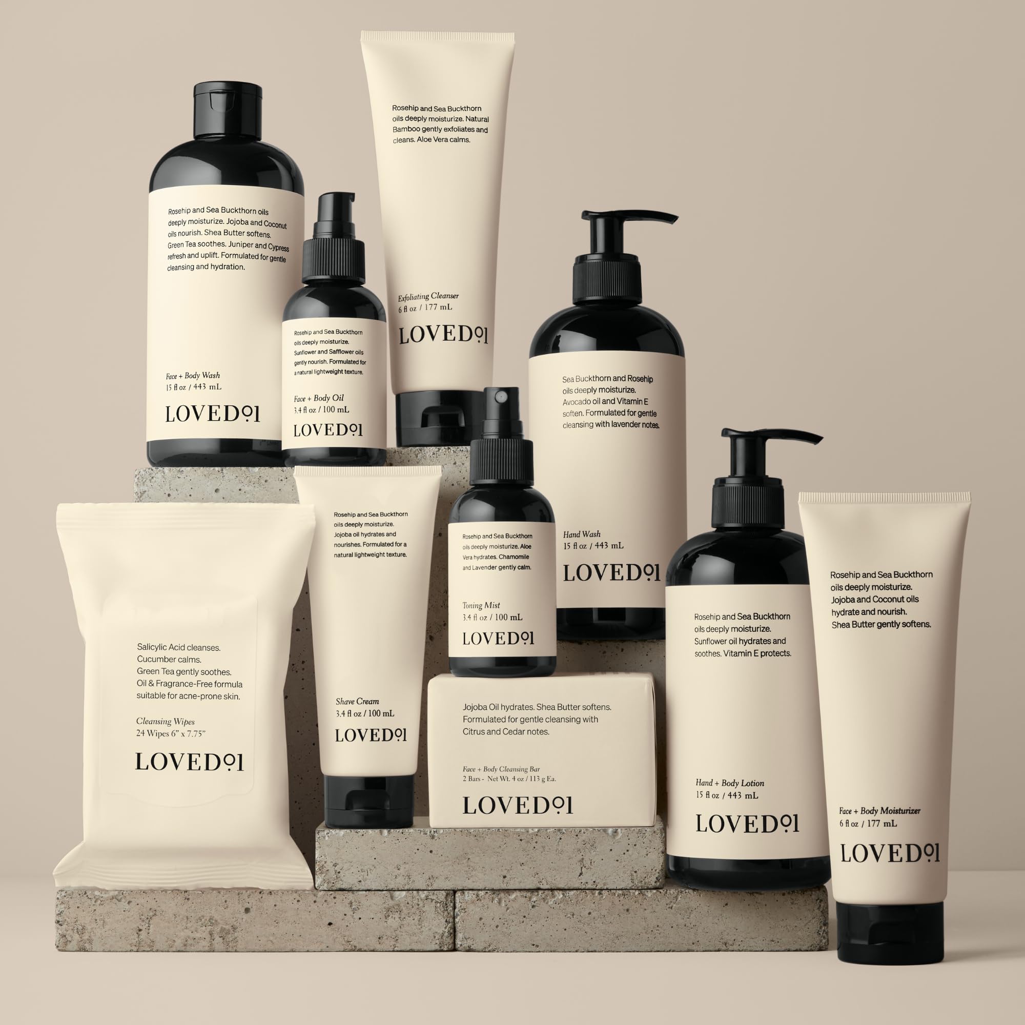 Loved01 hand lotion featured as Oprah's Favorite Things with fragrance-free formula