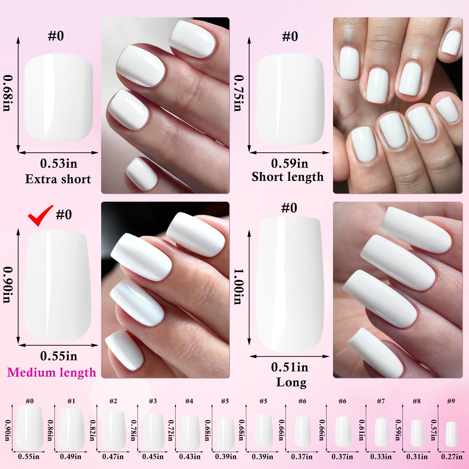 LoveOurHome adhesive nail tabs and glue tubes for secure, quick application