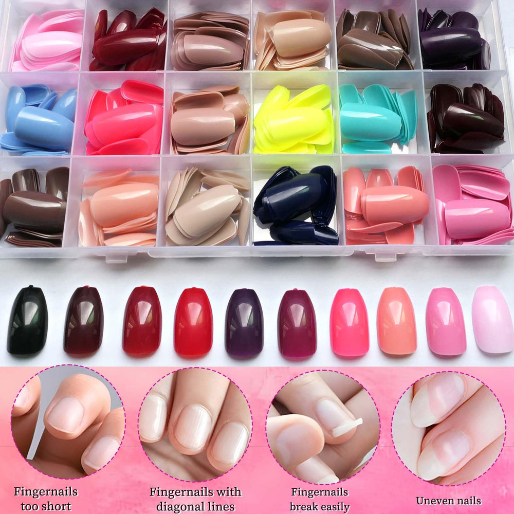 LoveOurHome glossy colored nails create salon-like shine at home.