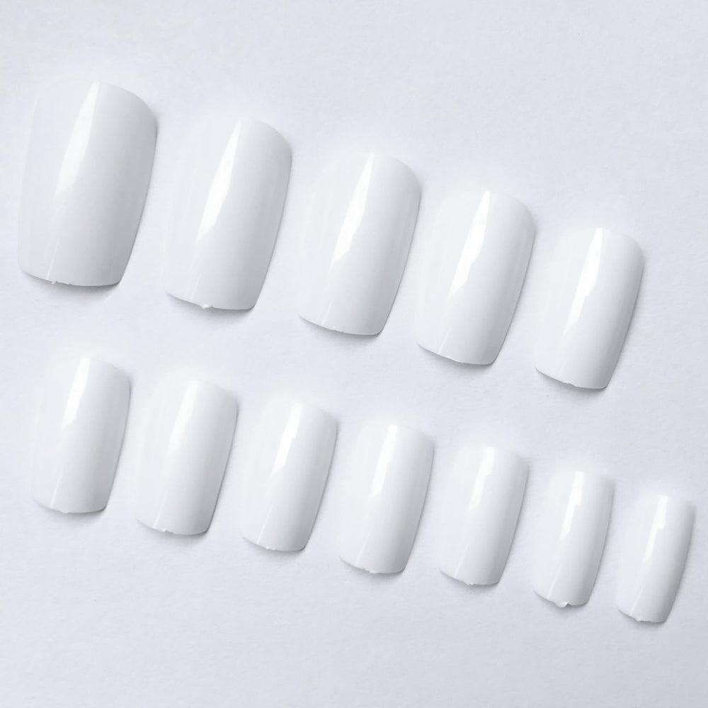 LoveOurHome holiday-ready white square nails for events and gifting