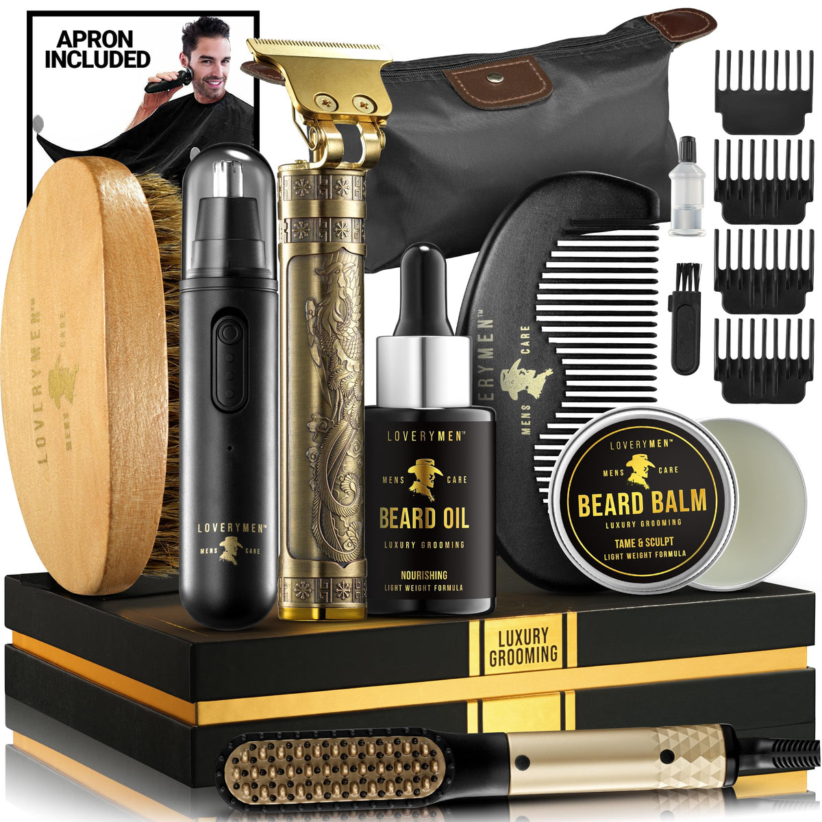 LOVERY beard-trimmer-kit: complete grooming tools for a polished daily beard