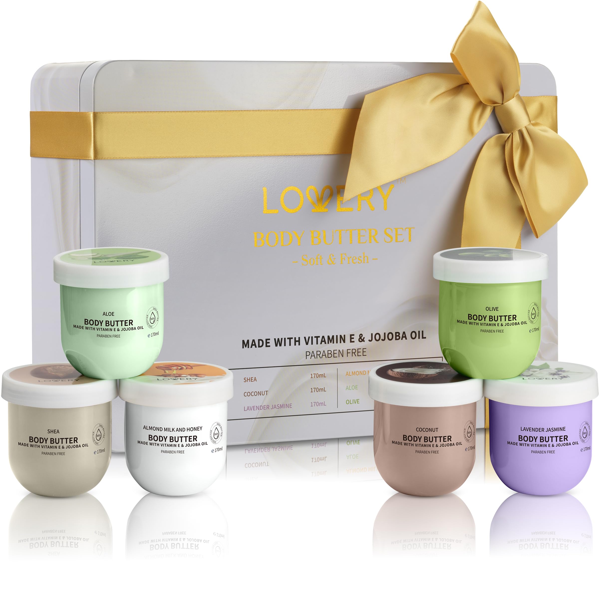 LOVERY cruelty-free gift packaging showing ready-to-gift presentation