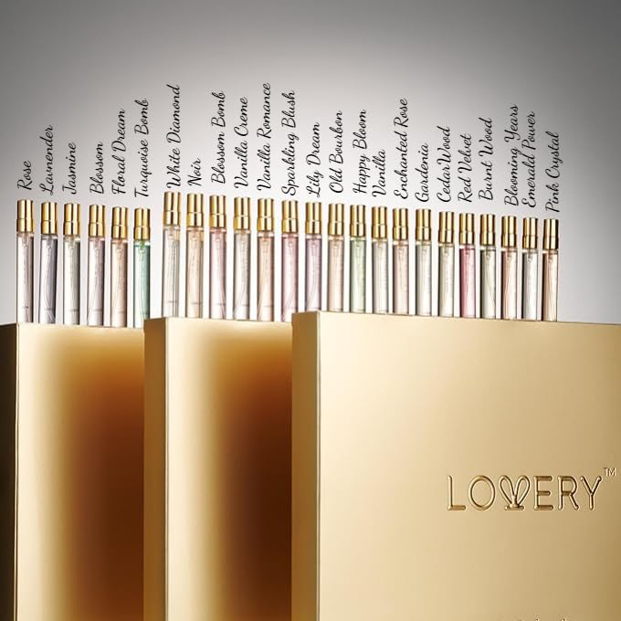 Lovery Enchanted Rose perfume close-up for romantic occasions.
