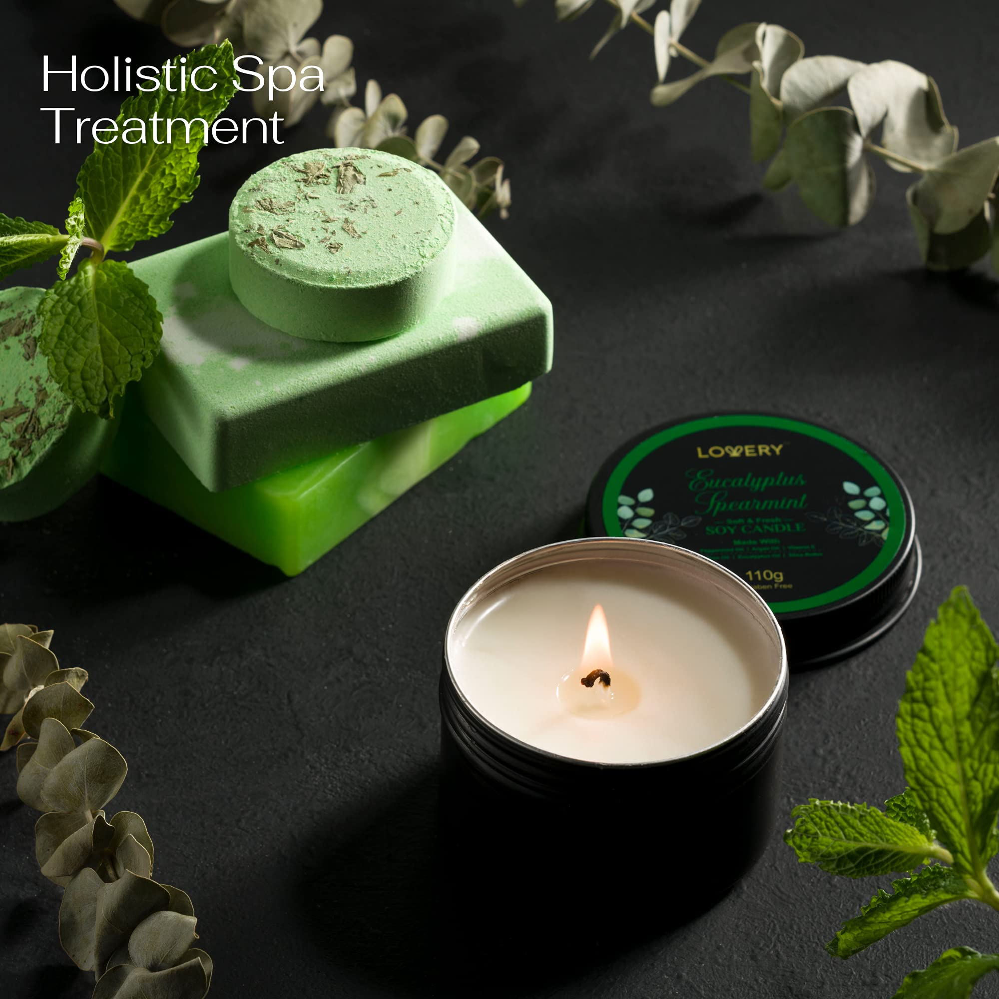 Lovery eucalyptus spearmint shower gel with refreshing cleanse