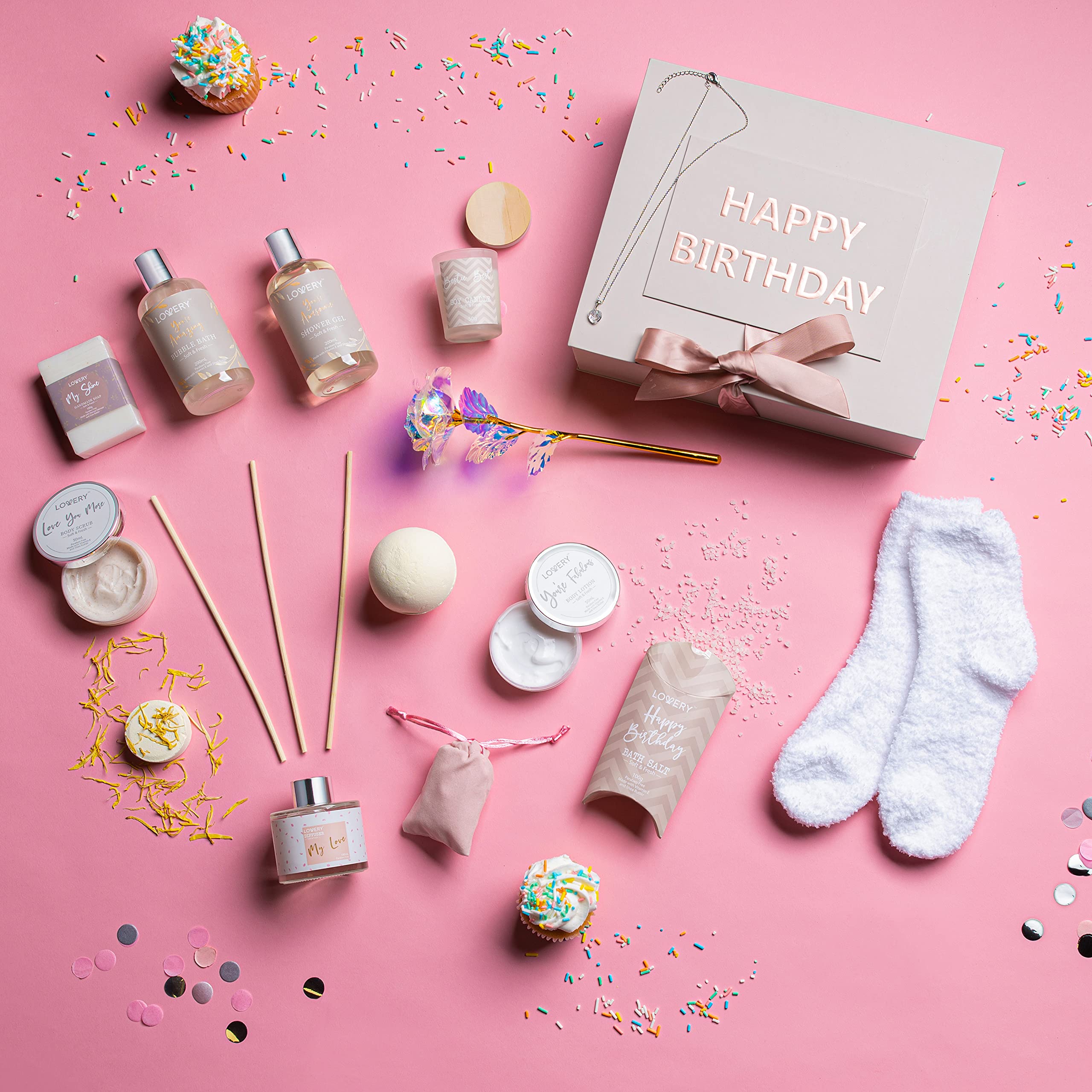 LOVERY gift packaging ready-to-gift box highlights thoughtful presentation.