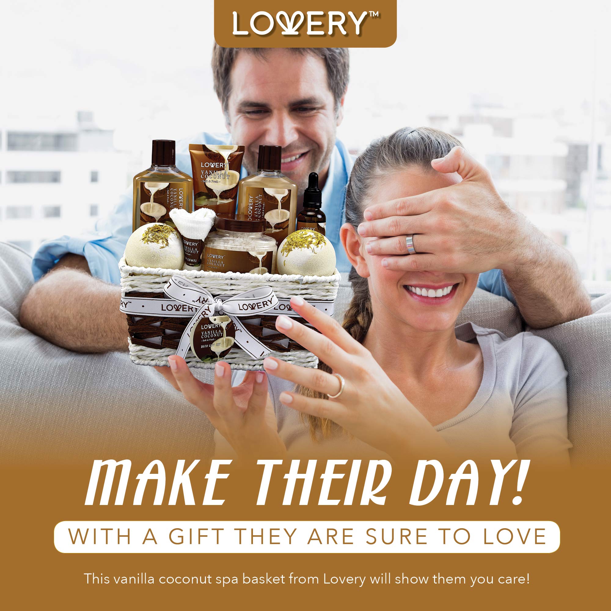 LOVERY large bath bombs in packaging for bath time